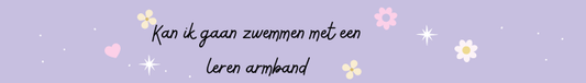 Zwemmen met leren armband water chloor beschadiging tips Aramat Jewels