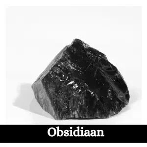 Obsidiaan vulkanische natuursteen helende kracht bescherming betekenis Aramat Jewels
