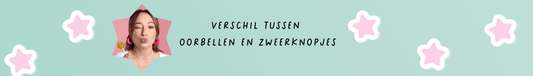Verschil tussen zweerknopjes en oorbellen chirurgisch staal titanium Aramat Jewels
