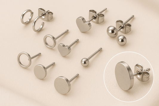 Welke oorbellen zijn geschikt voor gevoelige oren?