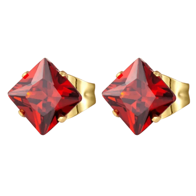 geboortesteen zirkonia sieraden Juli - Robijn Rood - Aramat Jewels