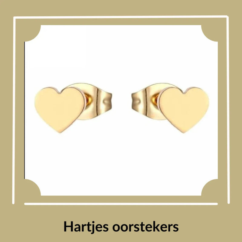 Hartjes Oorbellen - Aramat Jewels