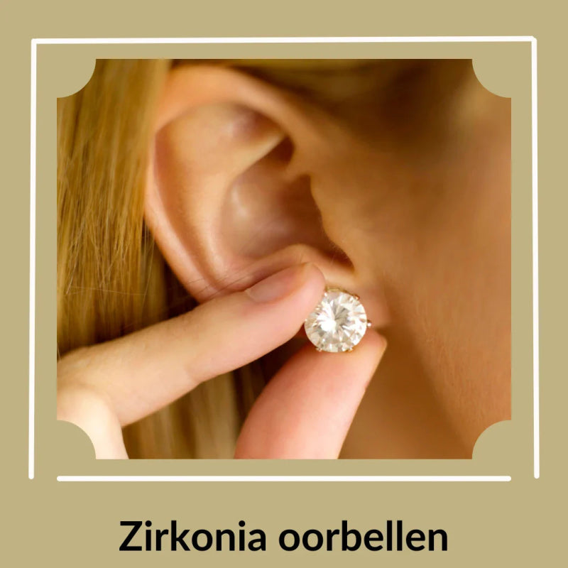 Oorbellen met zirkonia - Aramat Jewels