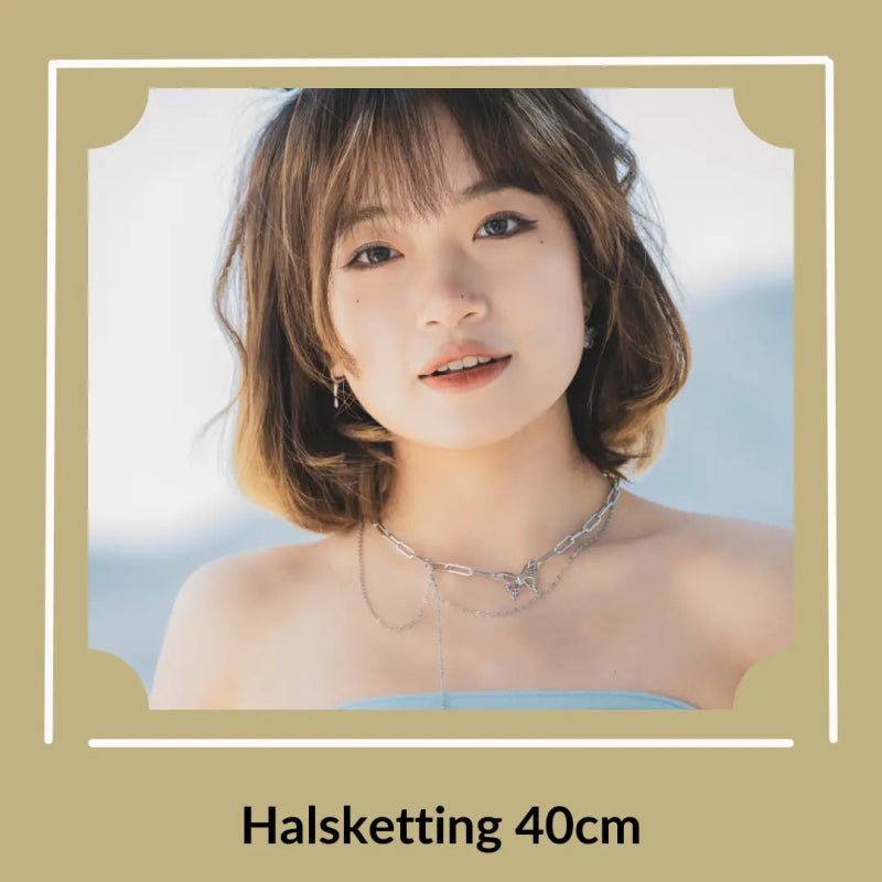 Prachtige 40 cm stalen kettingen kinderen - Aramat Jewels