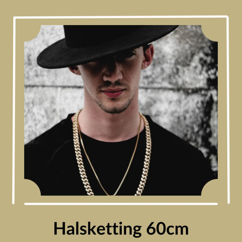 rvs halsketting - 60 cm - Aramat Jewels