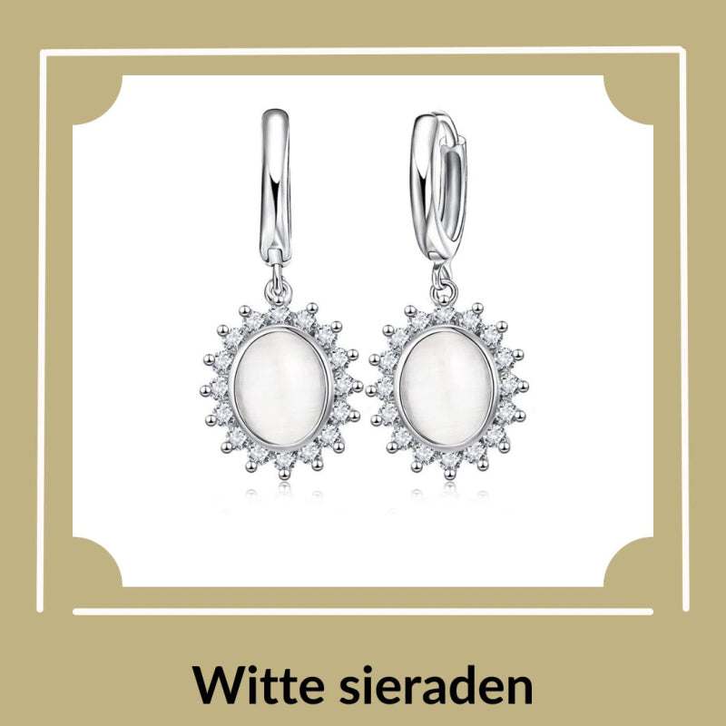 Sprankelende sieraden met witte accenten - Aramat Jewels
