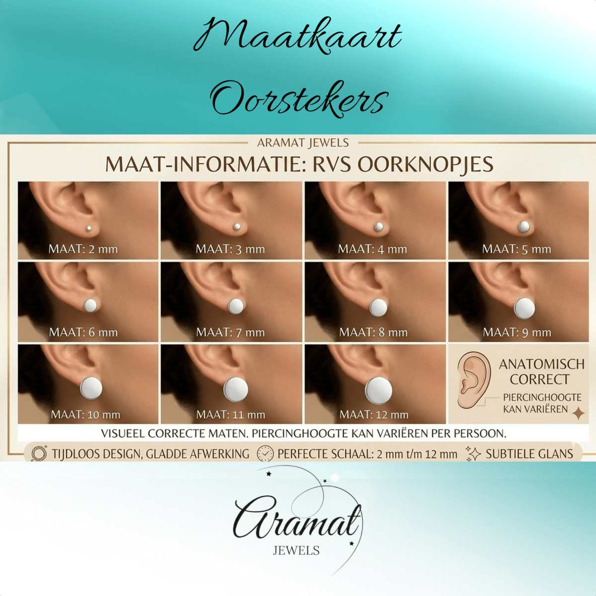 925 Sterling Zilveren Oorknopjes Rond Roze met Witte Sterretjes 7mm - Aramat Jewels - Oorbellen - cadeautip