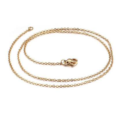Anker Schakel Halsketting Goudkleur - Aramat Jewels - Halskettingen - cadeautip