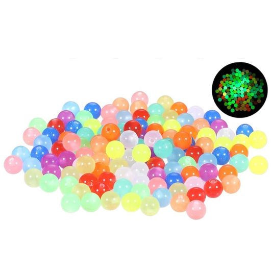 Aramat Jewels glow in the dark acryl piercing balletjes in diverse kleuren, 6mm diameter voor tong- of navelpiercing.