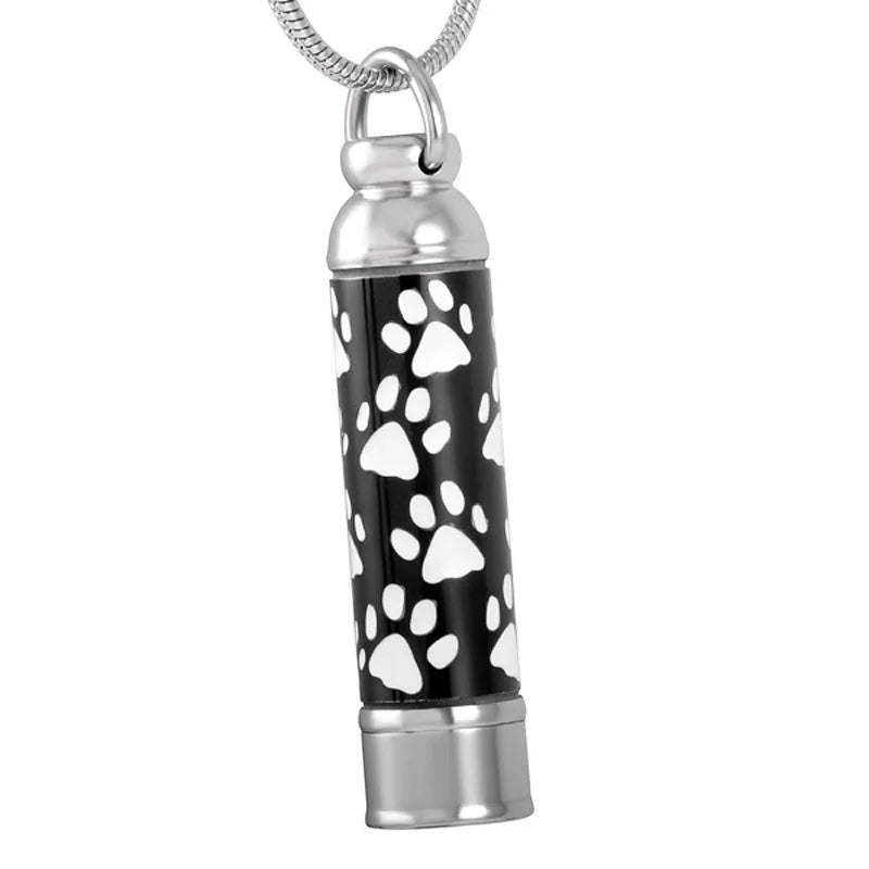 Ashanger buis met dierenpootjes – dierbare herinnering - Aramat Jewels - Gedenkhangers - cadeautip