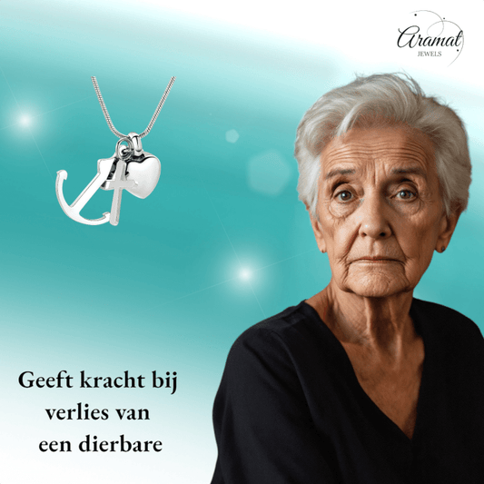 Ashanger Geloof Hoop en Liefde - Zilverkleurig RVS - hang1322 - Gedenkhangers kopen# - alles - anker - ashangers