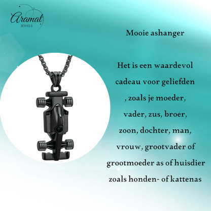 Ashanger Racewagen - Zwart - Staal - hang1473 - IJD15035 - Gedenkhangers kopen# - 35mm - alles - ashangers