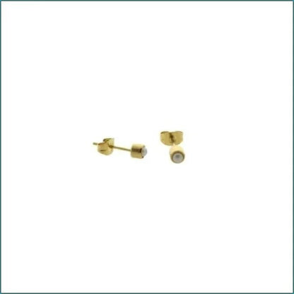 Een paar gouden oorbellen