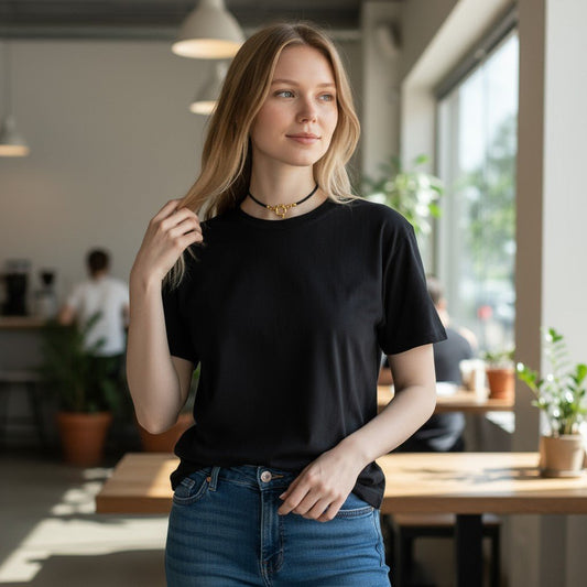 Goudkleurige Stainless Steel Bedelketting - Aramat Jewels - Bedelketting - cadeautip