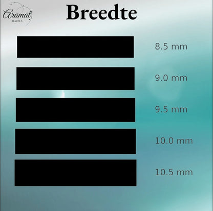Goudkleurige Vlinder Oorbellen RVS en Emaille - Aramat Jewels - Oorbellen - cadeautip