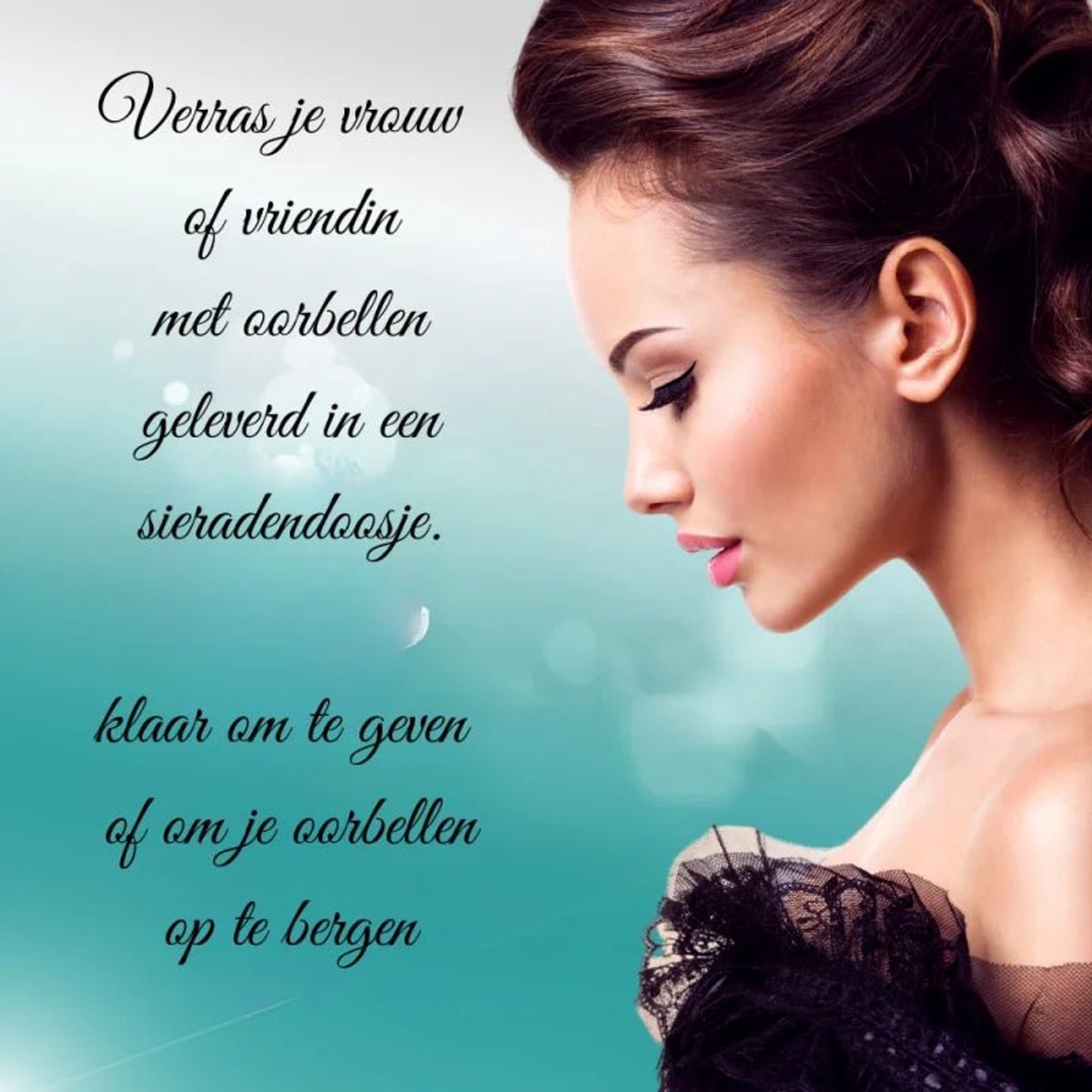 Goudkleurige Zirkonia Oorringen 28x5mm RVS - 8 Steentjes - Aramat Jewels - RVS Sieraden - Oorbellen - cadeautip