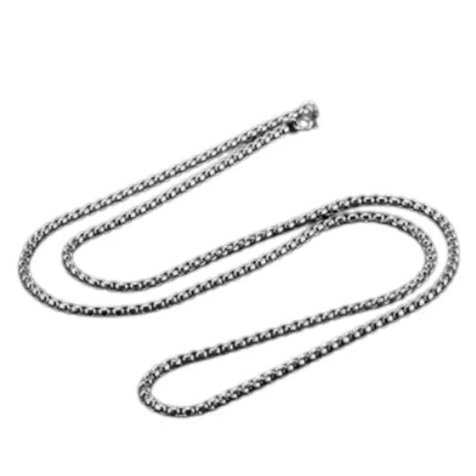 Jasseron Halsketting RVS 100 cm – 4 mm - Aramat Jewels - Halskettingen - cadeautip