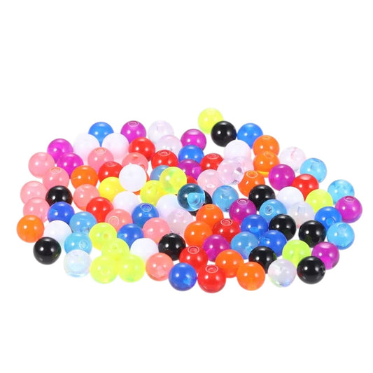 Los Piercing Balletje Acryl – Transparant Gekleurd Reserve Balletje – 5mm (1.6mm Dikte)