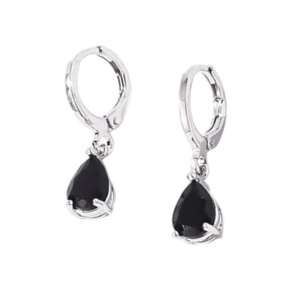 Mini Oorringetjes Meisje – Zwart Zirkonia – 10mm - oor6335 - 66137 - Oorringen kopen# - 10mm - alles - cadeau