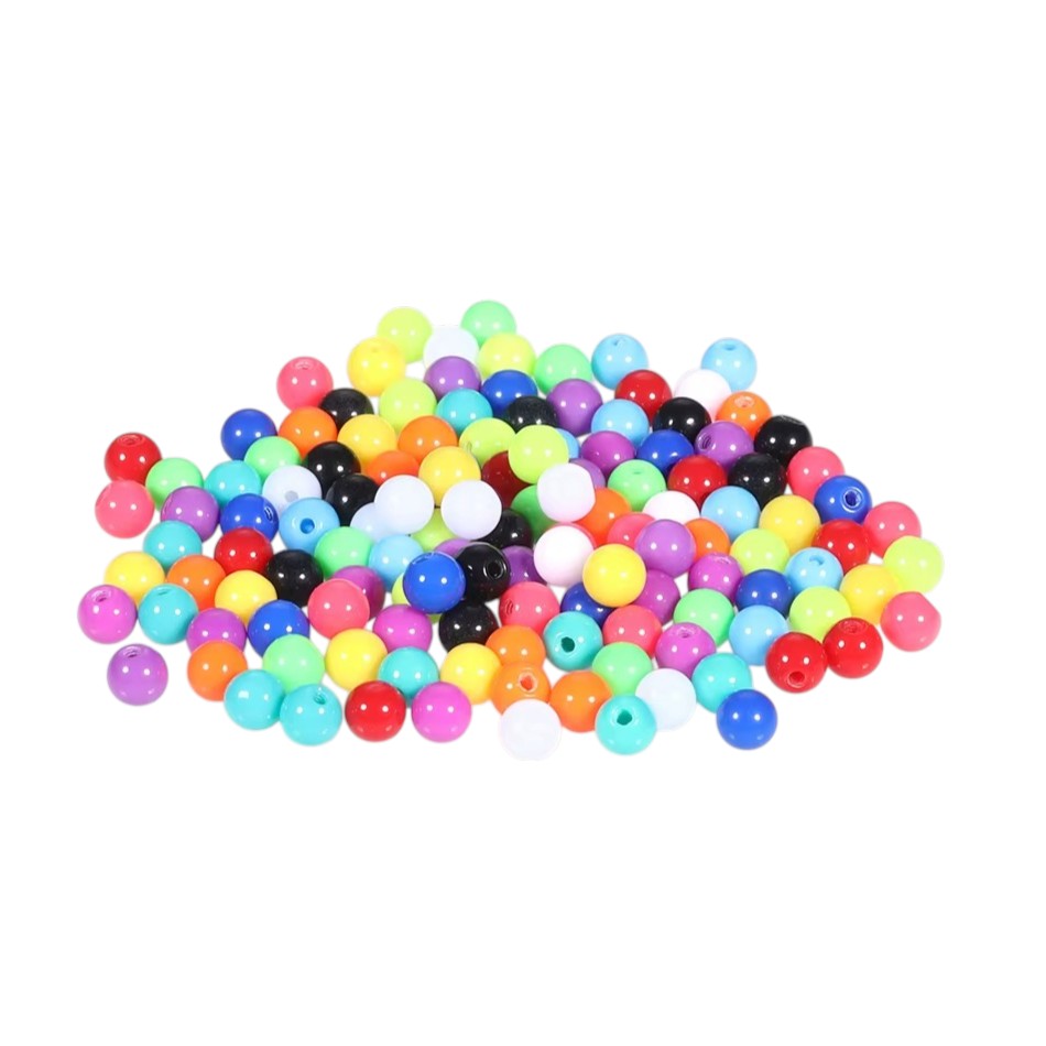 Los Piercing Balletje Acryl – Kleurrijk Reserve Balletje – 6mm (1.6mm Dikte)