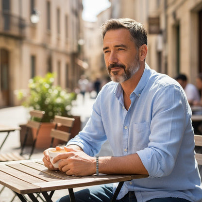 Pyriet Natuursteen Armband man vrouw - Aramat Jewels - Armbanden - cadeautip