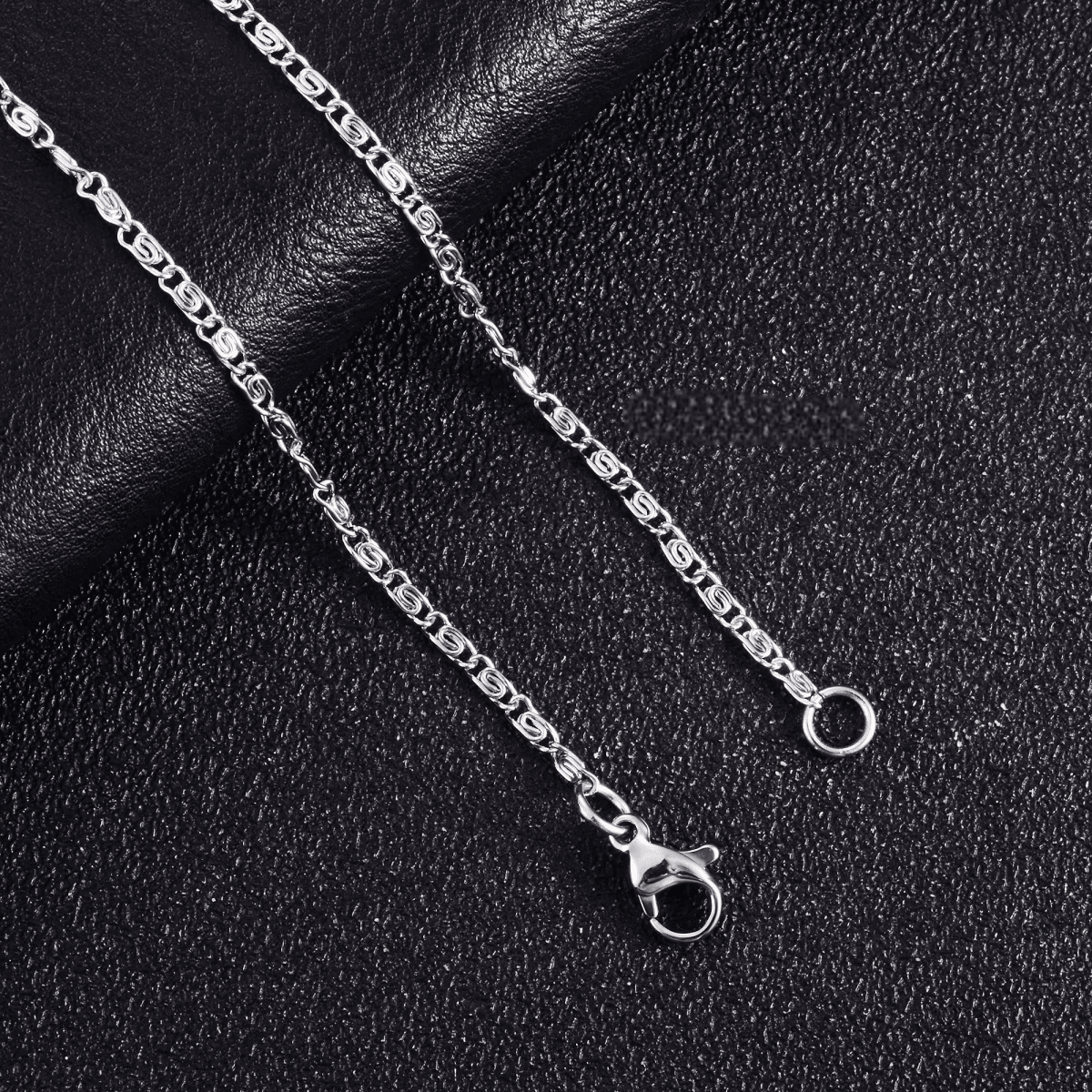 RVS Griekse Ketting Zilverkleur - Greek Pattern Unisex - Aramat Jewels - RVS Sieraden - Halskettingen - cadeautip