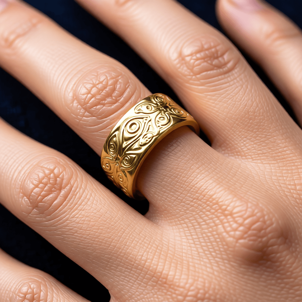 Stalen Damesring met Motief - Verstelbaar - 8mm - RVS - Aramat Jewels - Ringen - cadeautip