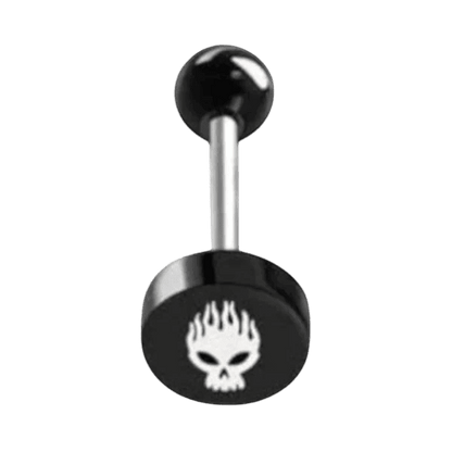 Schedel roestvrijstalen barbells