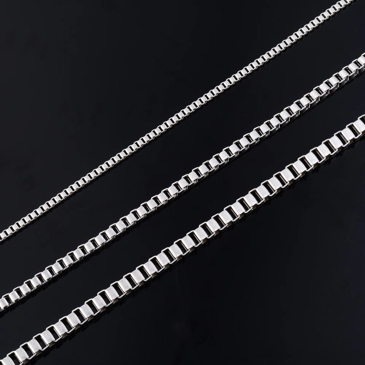 Stalen Venetiaanse Ketting - Aramat Jewels - Halskettingen - cadeautip