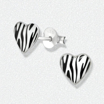Stijlvolle Zwart Wit Oorbellen - Aramat Jewels - Oorbellen - cadeautip
