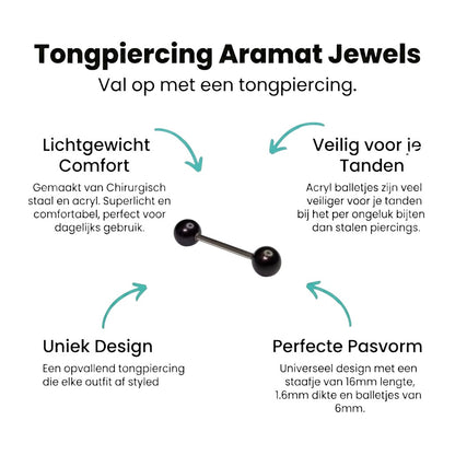 Een paar zwarte stalen kogels