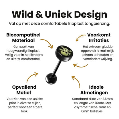 Schedel oorbellen