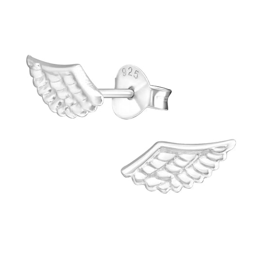 Zilveren Vleugel Oorstekers Van Aramat Jewels