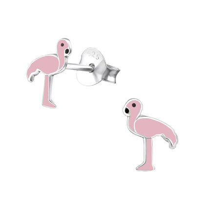 Flamingo Oorknopjes - Voor Een Zomerse Glamour!