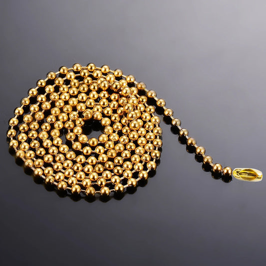Gouden Stalen Bolletjes Ketting Van Aramat Jewels