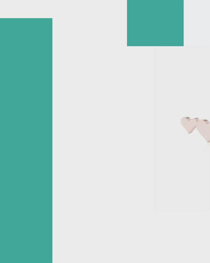 RVS Oorstekers met 3 Hartjes Zilverkleur - Romantische Studs