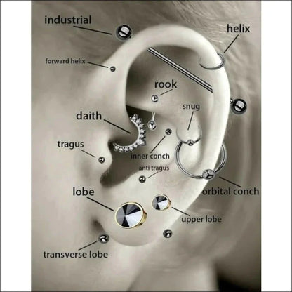 Helix Piercing Vierkant Zilverkleur Chirurgisch Staal 1.2mm 6mm alles Barbell chirurgisch staal dames fantasie Helix helixpiercings jin nakijken Oor piercing Piercings PVD Staal Stud tekst transparant vierkant Volwassenen zilverkleurig zirkonia Zonder_steen