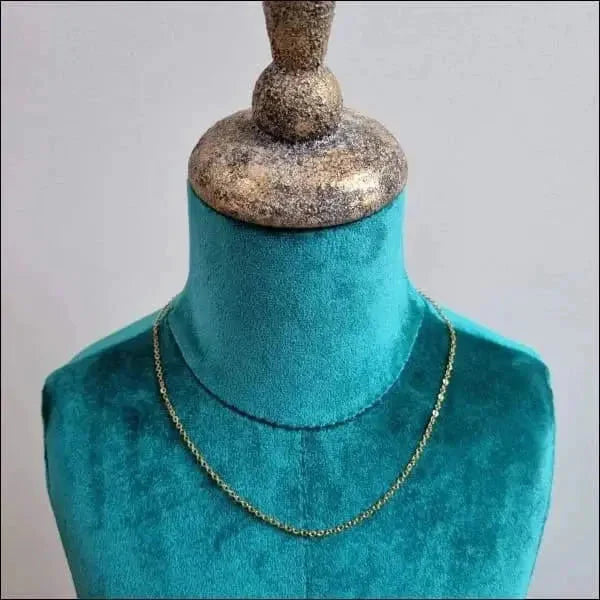 Ankerketting Staal Goudkleurig 2mm 45cm 2mm 45cm alles anker chirurgisch staal dames Geen edelsteen Geen steen Geen_Parel Geen_steen goudkleurig Halskettingen jin Ketting zonder hanger kinderen Minimalistische ketting nakijken PVD Schakelketting Staal Statement ketting tekst uniseks unisex Volwassenen Zonder_hanger Zonder_steen