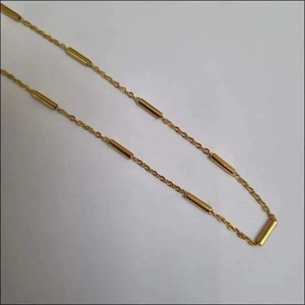 Ketting Anker Schakel Staal 45cm 1.5mm Goudkleurig 1.5mm 45cm alles anker chirurgisch staal dames Geen edelsteen Geen_Parel Geen_steen goudkleurig halskettingen Ketting zonder hanger Minimalistische ketting nakijken PVD Schakelketting Staal tekst uniseks unisex Volwassenen Zonder_hanger Zonder_steen