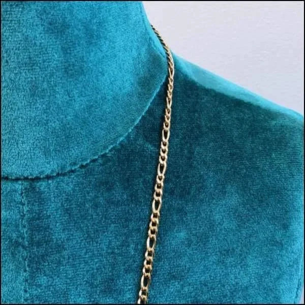 Stalen Figaro Schakel Ketting Goudkleur bestellen? Aramat Jewels