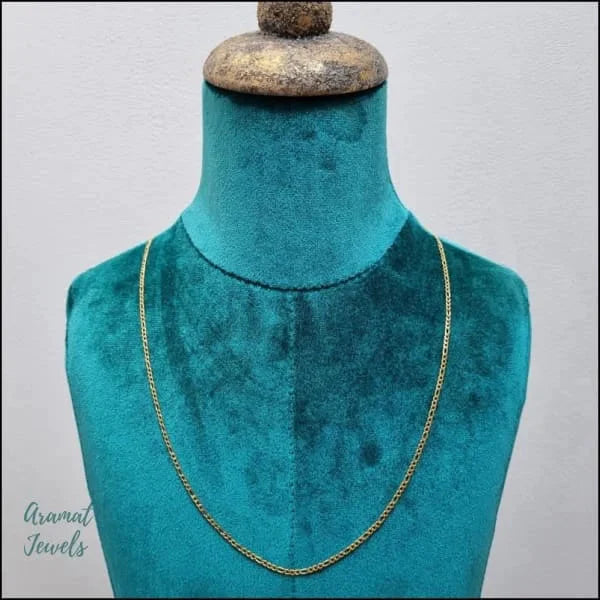 Stalen Figaro Schakel Ketting Goudkleur bestellen? Aramat Jewels
