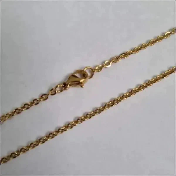 Ankerketting Staal Goudkleurig 2mm 45cm 2mm 45cm alles anker chirurgisch staal dames Geen edelsteen Geen steen Geen_Parel Geen_steen goudkleurig Halskettingen jin Ketting zonder hanger kinderen Minimalistische ketting nakijken PVD Schakelketting Staal Statement ketting tekst uniseks unisex Volwassenen Zonder_hanger Zonder_steen