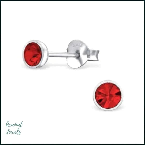 Zilveren Oorbellen Met Kristal 4mm Licht Rood 4mm 8720157011033 alles aqua Aramat Jewels dames Donker groen Donker Rood elf925 Geen hanger Geen oormodel Geen_Parel kinderen kristal Licht groen Licht Rood Licht roze Licht saffier licht_groen licht_roze lila Meerdere kleuren Met_steen Nieuw oor1325-31912 oorbellen paars plastick rond rood roze Saffier Blauw saffier_blauw silver Soort sieraad_Oorbellen Tanzanite Transparant zilver zonder hanger Zonder_hanger