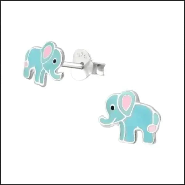 Zilveren Oorbellen Olifant Blauw-8,5x7mm 10mm 11mm 5x7mm 8720157011590 8mm 9mm alles Aramat Jewels blauw Blauw-10x9mm Blauw-8 dames dier elf925 emaille Geen hanger Geen oormodel kinderen Meerdere kleuren Meerdere Varianten Met_steen Nieuw oor823-966 oorbellen roze Roze-11x8mm silver zilver Zilver geoxideerd-8mm