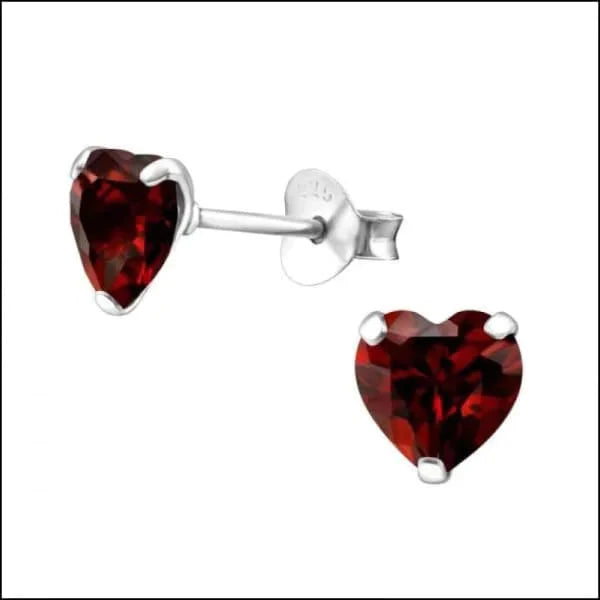 Zilveren Zirkonia Oorbellen Hartje Vanaf 4mm 6mm Rood 4mm 5mm 6mm AB AB Transparant alles Aramat Jewels dames elf925 Geen hanger Geen oormodel Geen_Parel hart kinderen Licht Groen licht_groen lila Meerdere kleuren Met_steen multikleurig Nieuw Olijf groen olijf_groen oorbellen paars plastick rood roze silver transparant zilver zirkonia Zonder_hanger