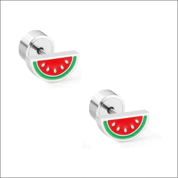 Zweerknopjes -kinderoorstekers Met Druksluiting Watermeloen-8x4mm 7mm 8720157050544 8mm Aardbei-8x7mm alles Aramat Jewels Blaadje-8x5mm blad Bloem-10x7mm cactus Cactus-8x6mm chirurgisch staal dames dier druksluiting emaille fruit Geen hanger Geen oormodel Geen_Parel Geen_steen groen kinderen Meerdere Varianten natuur Nieuw oor5154 oorbellen Palmboom-8x6mm PVD Regenboog-10x6mm rood schelp Schelp-10x8mm Staal vis Vissen-8x4mm Watermeloen-8x4mm Wolkje-5x8mm yoyo zilverkleurig Zonder_steen zweerknopjes