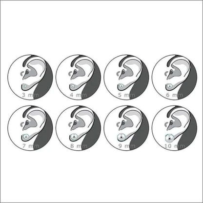 Ronde Titanium Oorbellen Zirkonia Geel 5mm 5mm 8720157047230 alles Aramat Jewels dames geel Geen hanger Geen oormodel Geen_Parel heren James kinderen Met_steen oor4882 oorbellen rond titanium unisex Volwassenen zirkonia Zonder_hanger