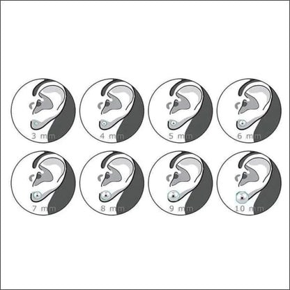 Stalen Oorringetjes Transparant Steen 14mm alles Aramat Jewels chirurgisch staal dames Geen hanger Geen oormodel kinderen Met_steen oorringen oorringetjes PVD Soort sieraad_Oorringen Staal transparant vierkant Volwassenen zilverkleurig zirkonia zweerknopjes
