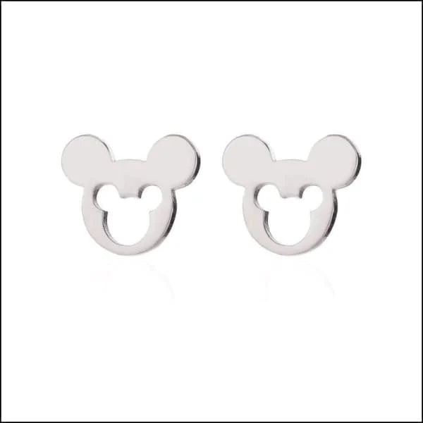 Oorbellen Mickey Mouse Zweerknopjes Staal Zilverkleurig 10mm 8720157031819 alles Aramat Jewels chirurgisch staal dames dier Geen edelsteen Geen hanger Geen oormodel Geen steen goudkleurig kinderen Kleur_Goudkleurig Meerdere kleuren oor4227 oorbellen PVD rosékleurig smjell Soort sieraad_Oorbellen Staal zilverkleurig zonder hanger zonder steen Zonder_hanger Zonder_steen zwart zweerknopjes