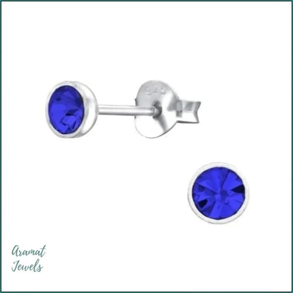 Zilveren Oorbellen Met Kristal 4mm Saffier Blauw 4mm 8720157011033 alles aqua Aramat Jewels dames Donker groen Donker Rood elf925 Geen hanger Geen oormodel Geen_Parel kinderen kristal Licht groen Licht Rood Licht roze Licht saffier licht_groen licht_roze lila Meerdere kleuren Met_steen Nieuw oor1325-31912 oorbellen paars plastick rond rood roze Saffier Blauw saffier_blauw silver Soort sieraad_Oorbellen Tanzanite Transparant zilver zonder hanger Zonder_hanger